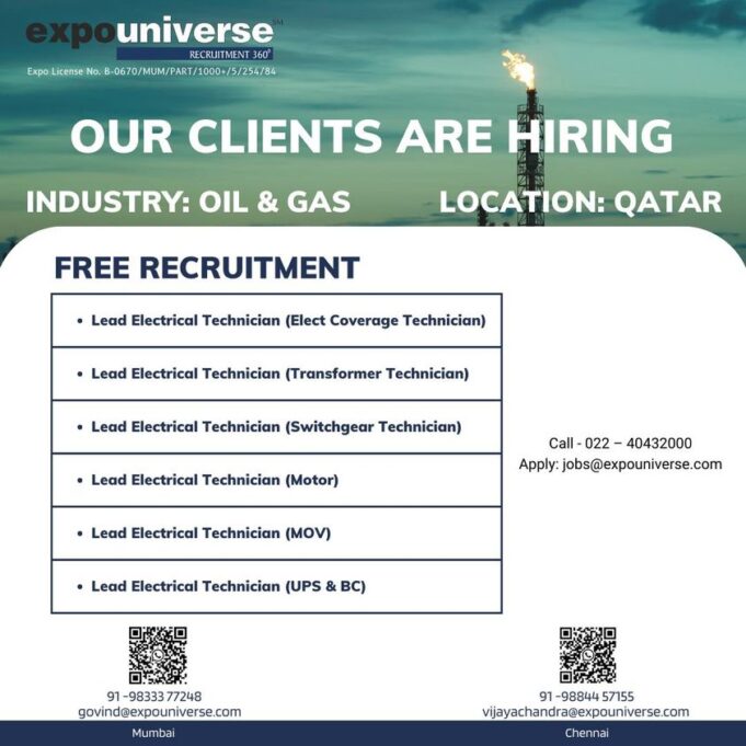 Health And Safety and Engineering jobs vacancies,&nbsp;Doha